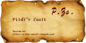 Pilár Zsolt névjegykártya